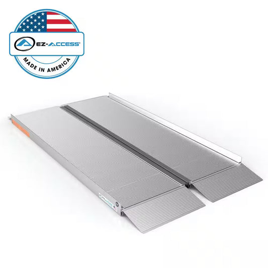 SUITCASE 5 Ft. Singlefold Portable Aluminum Wheelchair Ramp